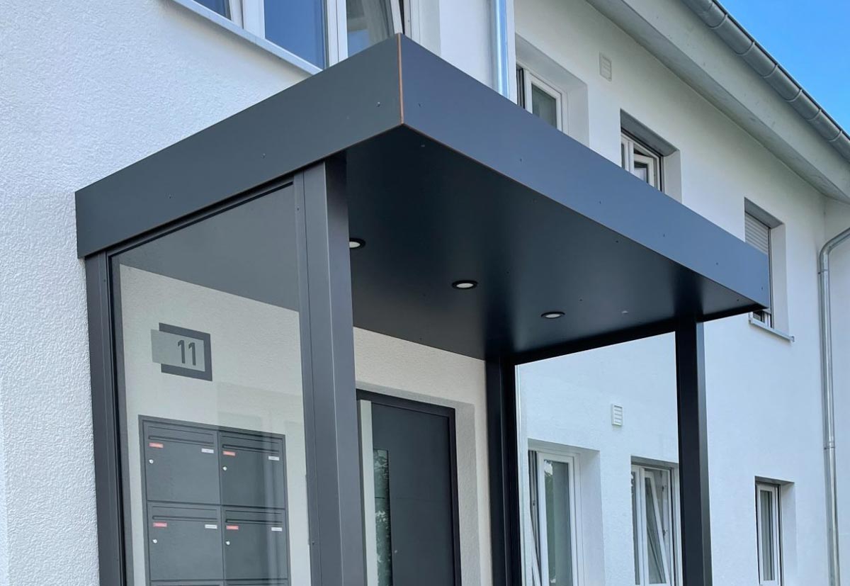 Dorn Aluminium Überdachung