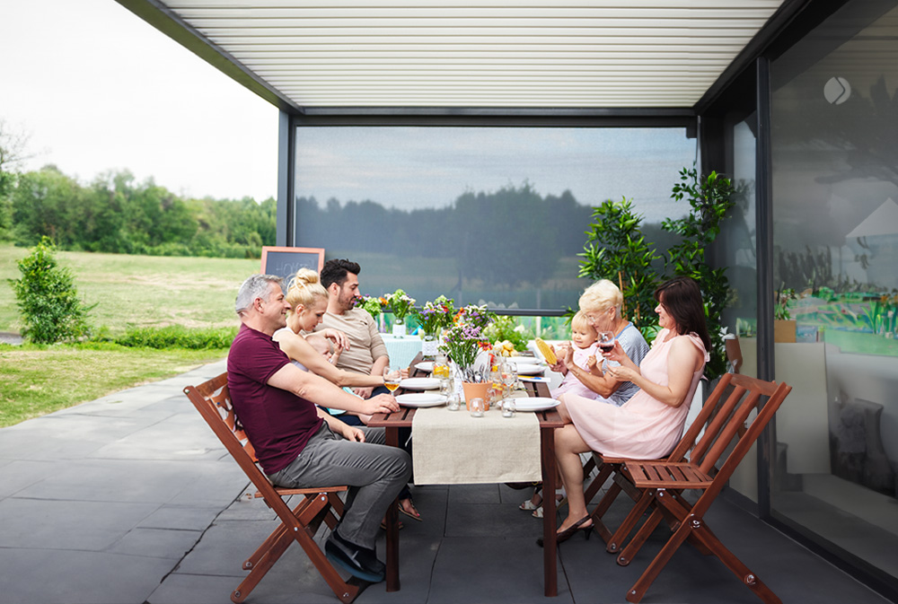 Terrassenüberdachungen Familien Bild Terrassenüberdachungen Familien Bild